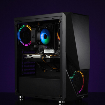 Ігровий комп'ютер: Holo Engine/Ryzen 7 2700/GeForce GTX 1660 Super/16 ГБ/1 ТБ/500 Вт/
