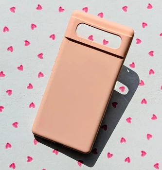 Чохол AeronCase з мікрофіброю для Google Pixel 6 — Рожевий