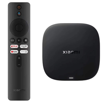 Медіаплеєр Xiaomi Mi Box S 4K 3rd Gen 2/32GB Amlogic S905X5M Google TV 14, Netflix (MDZ-32-AA)