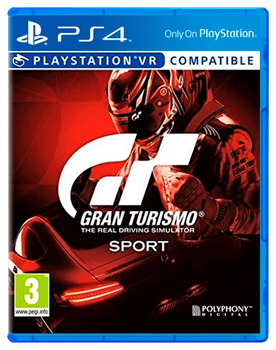 Игра Gran Turismo Sport для PS4 (Blu-ray диск) RU Б/У