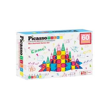 Конструктор Picasso магнітний Tiles Mini Diamond Series Set 60 деталей (817338022303) (BR817547181)
