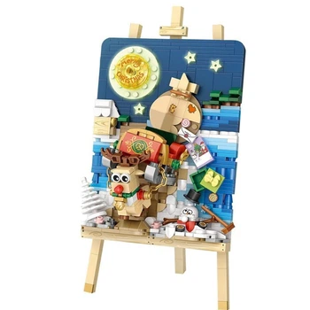 Конструктор LOZ mini Sleigh car без фигурок (1282) (817546866)