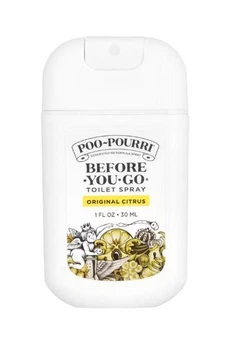 Poo-Pourri, Спрей для туалета Before-You-Go®, оригинальный цитрус, 30 мл