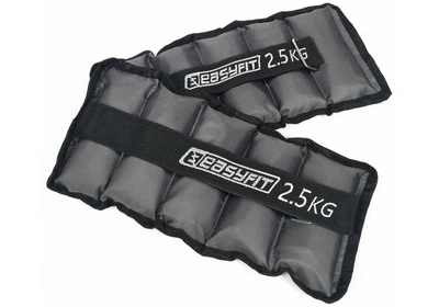 Утяжелители EasyFit 2 х 2,5 кг для ног и рук с металлом (EF-AWTМ-250)