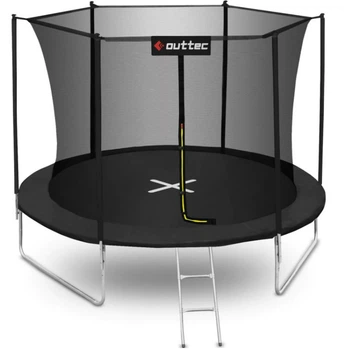 Батут с внутренней сеткой Outtec Inside Net 8 футов 252 см черный (V312180)