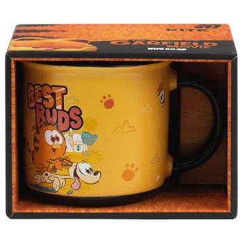Чашка керамическая Kite Garfield 370 мл в подарочной коробке (GF25-217-2)