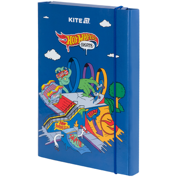 Папка для зошитів на гумці Kite Hot Wheels Skate картон B5 (HW25-210-2)