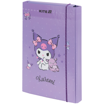 Папка для зошитів на гумці Kite Kuromi картон B5 (HK25-210-2)