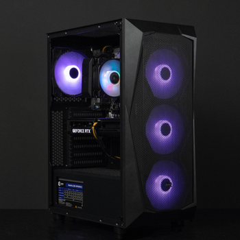 Ігровий комп'ютер: Overdrive X/Ryzen 5 5500/AMD Radeon RX 5700 XT/16 ГБ/1 ТБ/600 Вт/