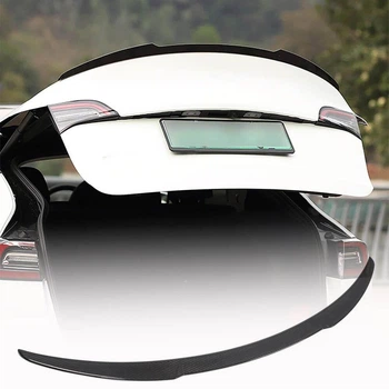 Спойлер Сухой карбон V6 (2020-2023) для Tesla Model Y