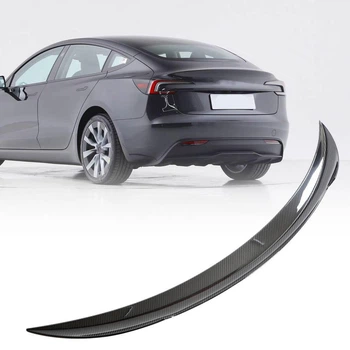 Спойлер Сухой карбон V1 (2023-2025) для Tesla Model 3