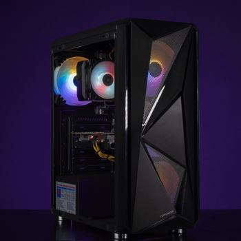 Ігровий комп'ютер: Shadow Rig/Intel I3 10100f/AMD Radeon RX 5700 XT/16 ГБ/500 ГБ/600 Вт/