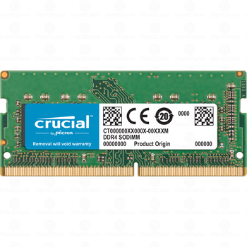 Оперативна пам'ять Crucial SODIMM DDR4 16Gb 2400MHz PC4-19200 (CT16G4SFD824A.C16FP)