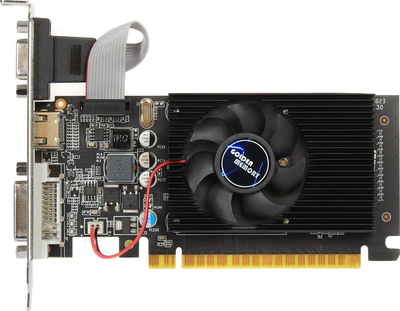 Відеокарта Golden Memory GT610 2Gb GDDR3, 64-bit, VGA/DVI/HDMI, 810/1333 MHz, Low Profile (GT610D32G64BIT) (GDDR3, 64 bit, PCI-E 3.0 x16)