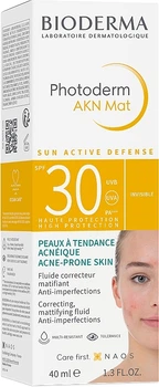 Солнцезащитная эмульсия для лица SPF 30 - Bioderma Photoderm Spot-Age Correcting, Mattifying Fluid 40ml (962494-1223397-2)