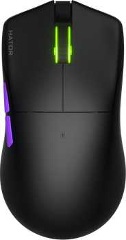 Миша бездротова Hator Pulsar 3 Ultra 4K Wireless чорний (HTM680) 304794