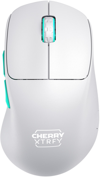 Миша бездротова Cherry Xtrfy M64, WL/USB-A, RGB, білий 299449
