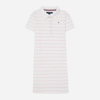 Подростковое летнее платье для девочки Tommy Hilfiger 697596438 164 см Розовое (1159830880)