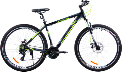 Велосипед Ardis Norman 27.5" 17" 2023 Черно-салатовый (0253)