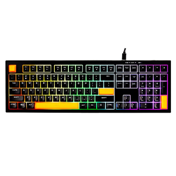 Игровая проводная клавиатура XTRIKE ME Gaming KB-512 BK |USB2.0, RGB, UA/ENG раскладка| с RGB подсветкой Black