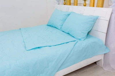 Летний постельный комплект MirSon №2499 Silk Kapok 12-4608 Lucretia одеяло 140х205 см + наволочки 2 х 50х70 см + простынь 150x220 см (2200003098921)