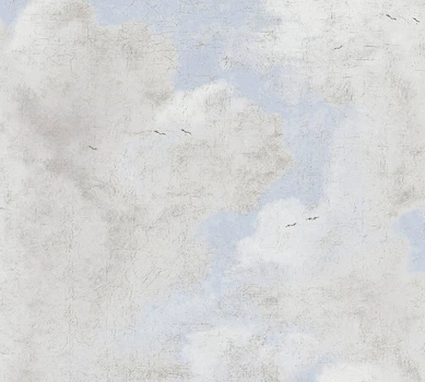 Виниловые обои на флизелиновой основе A.S.Creation History of Art 37649-3 Серый-Голубой