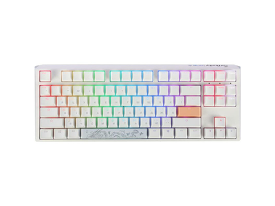 Клавіатура Ducky One 3 TKL Cherry MX Brown RGB UA USB White