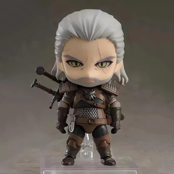 Фігурка Ґеральта Nendoroid RESTEQ — рухома фігурка з The Witcher 3: Wild Hunt, 10 см, з аксесуарами, колекційна статуетка