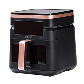 Аэрофритюрница Sokany SK-8033 SmartGrill, 7л, сенсорная панель 1800 Вт
