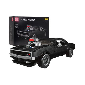 Конструктор дитячий Спортивний автомобіль Brick Set Black 1439 шт.