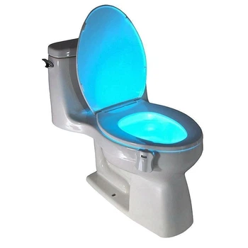 Підсвічування для унітазу Light Bowl 8 кольорів з датчиком руху