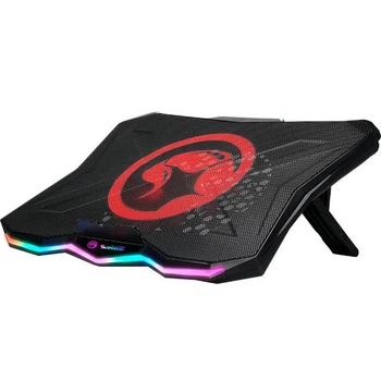 Подставка для ноутбука MARVO CoolingPad FN-40, 2USB, 9-17.3", black