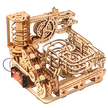 Конструктор DIY BauTech Спіральний трек 3D Бежевий (1015-663-00)