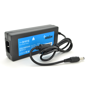 Блок питания Merlion MLPSP12-4 12V 4A 48W импульсный адаптер зарядное устройство кабель питания Q100
