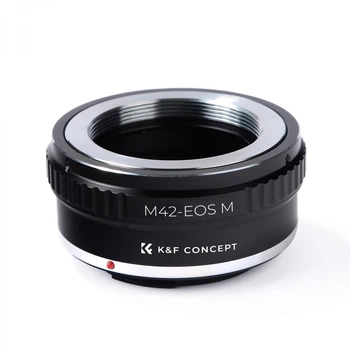 Адаптер переходник K&F Concept M42 EOS M M42 Canon EOS M для камер Canon с байонетом EOS M