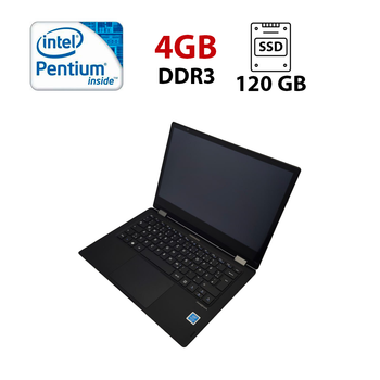 Ноутбук Medion E3222 / 13.3" (1366x768) TN / Intel Pentium Silver N5030 (4 ядра по 1.1 - 3.1 GHz) / 4 GB DDR3 / 120 GB SSD / Intel UHD Graphics 605 / WebCam / HDMI б/у