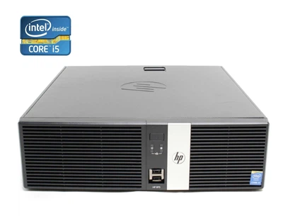 ПК Б-класс HP RP5 Retail System 5810 SFF / Intel Core i5-4690 (4 ядра по 3.5 - 3.9 GHz) / 16 GB DDR3 / 120 GB SSD / Intel HD Graphics 4400 б/у