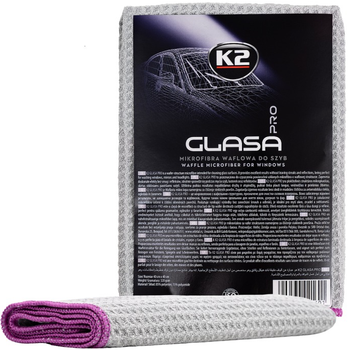 Вафельна мікрофібра K2 GLASA PRO 40 x 40 см (4064700417106)