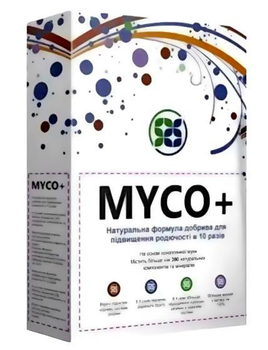 Органический стимулятор биоудобрение Myco+ роста для растений 12 саше по 8 г (2104618521)