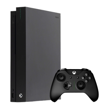Набор Консоль Microsoft Xbox One X Project Scorpio Limited Edition 1TB Black Б/У + Геймпад Беспроводной Special Edition Version 2