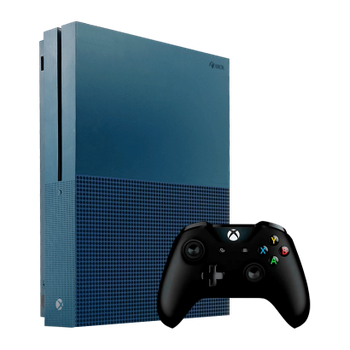 Набор Консоль Microsoft Xbox One S Special Edition 500GB Deep Blue Б/У + Геймпад Беспроводной Version 2 Black