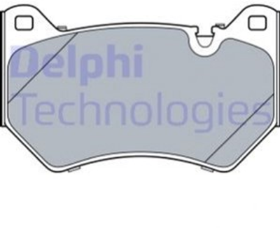 Дискові гальмівні колодки Delphi (LP3529)