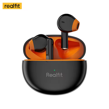 Бездротові Bluetooth навушники вкладиши Realfit F2 TWS Чорні