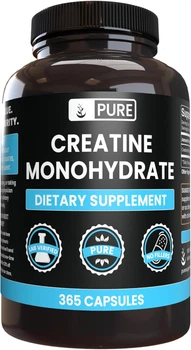 Добавка премиум-класса креатин моногидрат Pure Original Ingredients Creatine Monohydrate 365 капсул
