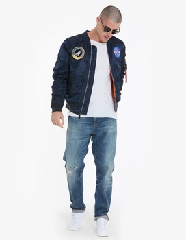 Бомбер Alpha Industries NASA L-2b MJL47020C1 Синій L