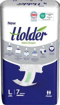 Підгузки для дорослих Holder Adult Diapers Large 7 шт (8697405344406)