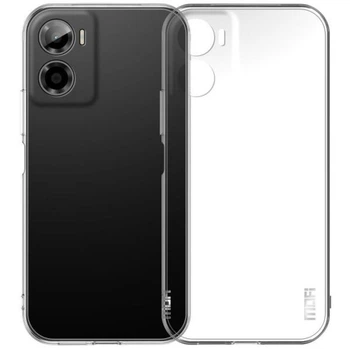 Силиконовый (TPU) чехол MOFI Thin Guard для Motorola Moto G05 / Moto E15 - Transparent