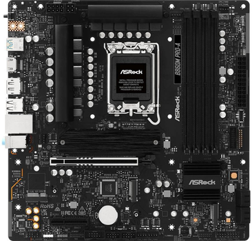 Материнская плата ASRock B860M Pro-A (LGA1851, B860, PCI-Ex16) (90-MXBRR0-A0UAYZ)