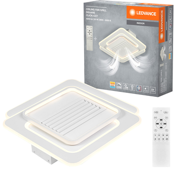 Светильник с вентилятором LEDVANCE FAN SQUARE 55W 4200Lm 3000K-6500K DIM (4099854397677)