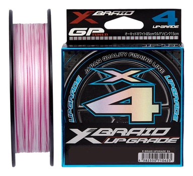 Шнур YGK X-Braid Upgrade X4 100m #0.4/0.104mm 8lb/3.6kg,5545.03.86